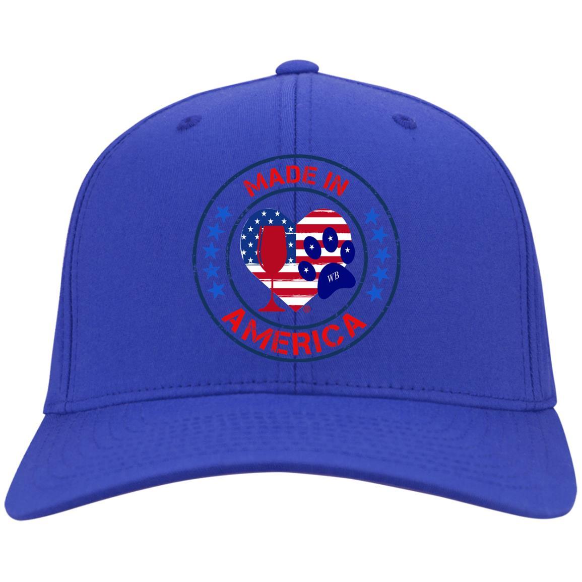 Hats Royal / One Size Winey Bitches Co "Made In America" Embroidered Twill Cap WineyBitchesCo