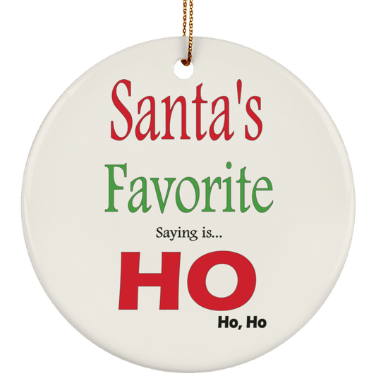 Housewares White / One Size SUBORNC Ceramic Circle Ornament WineyBitchesCo