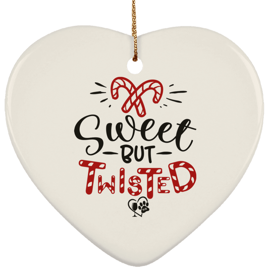 Housewares White / One Size SUBORNH Ceramic Heart Ornament WineyBitchesCo