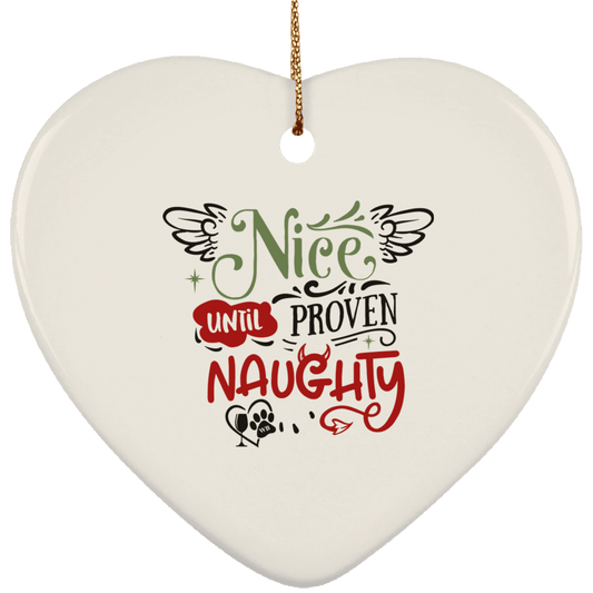 Housewares White / One Size SUBORNH Ceramic Heart Ornament WineyBitchesCo