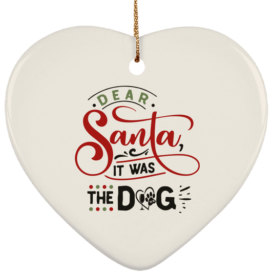 Housewares White / One Size SUBORNH Ceramic Heart Ornament WineyBitchesCo
