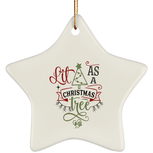 Housewares White / One Size SUBORNS Ceramic Star Ornament WineyBitchesCo