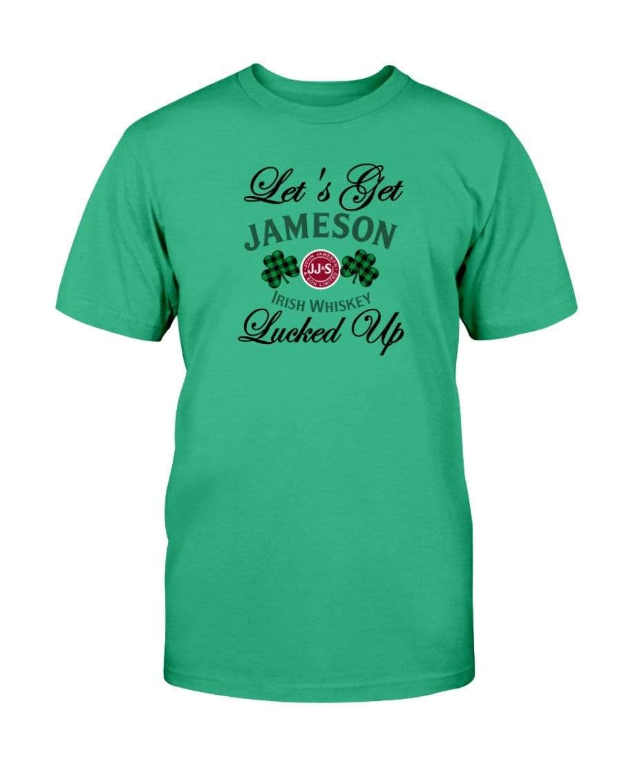 Shirts Antque Irish Green / S Winey Bitches Co "Let's Get Lucked Up" Jameson Ultra Cotton T-Shirt WineyBitchesCo
