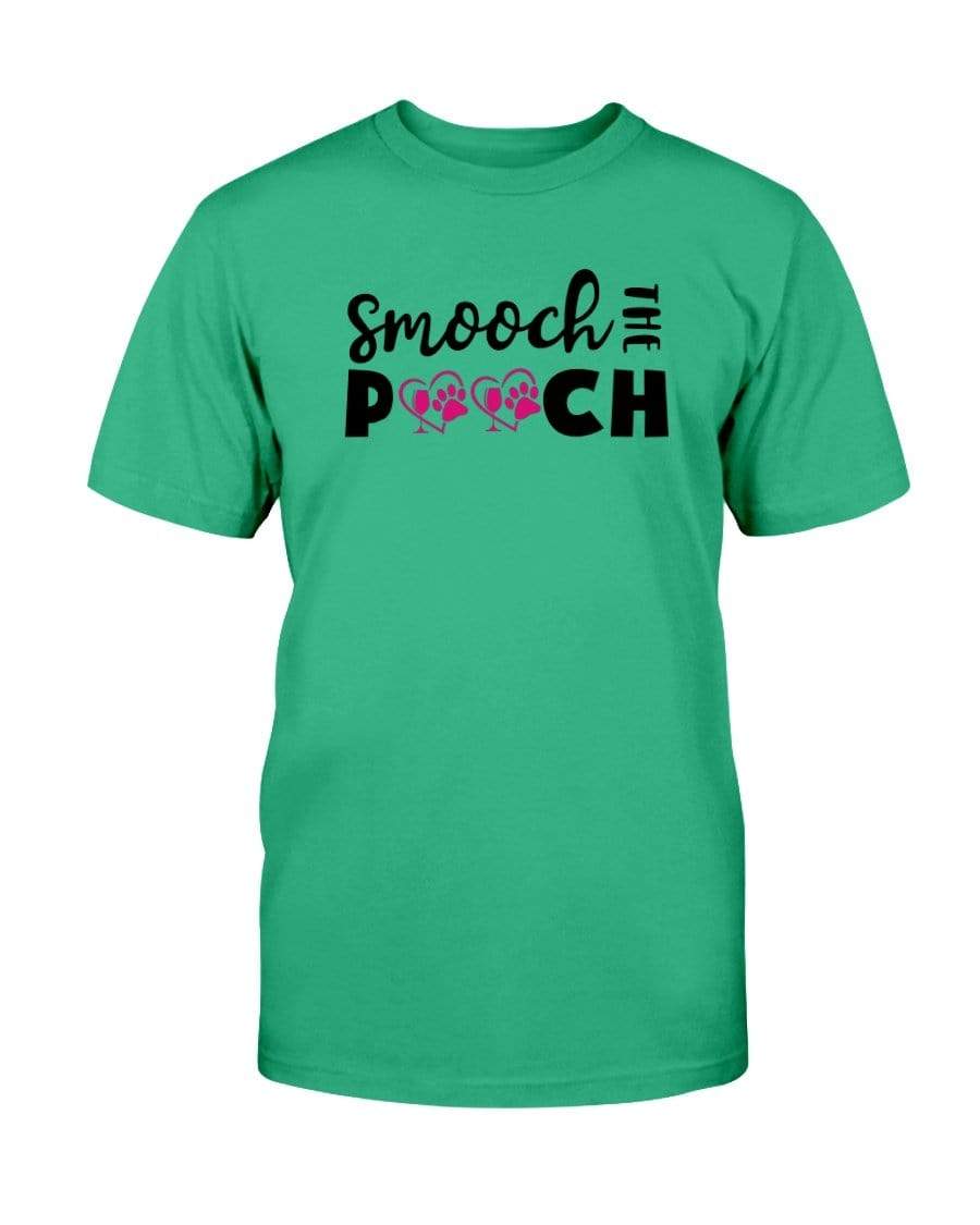 Shirts Antque Irish Green / S Winey Bitches Co "Smooch The Pooch" Ultra Cotton T-Shirt WineyBitchesCo