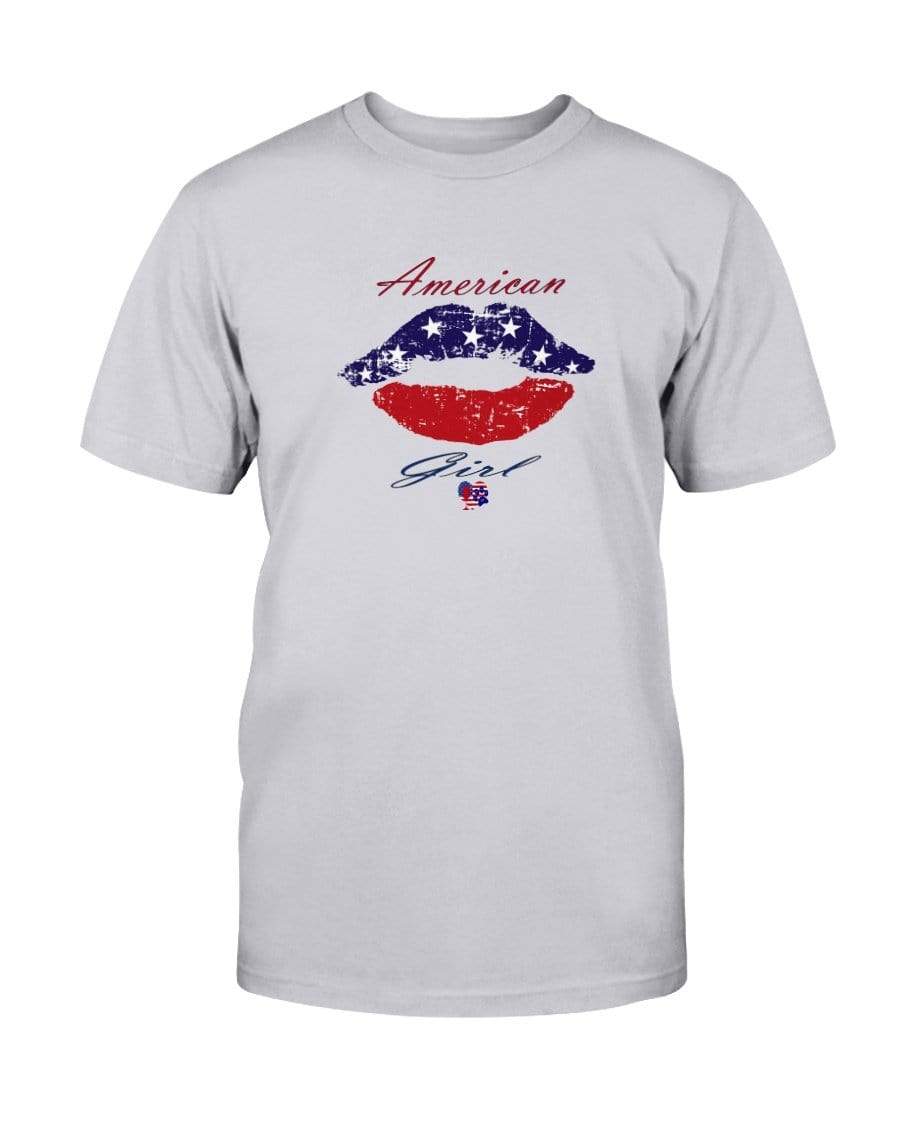 Shirts Ash / S Winey Bitches Co "American Girl" Ultra Cotton T-Shirt WineyBitchesCo