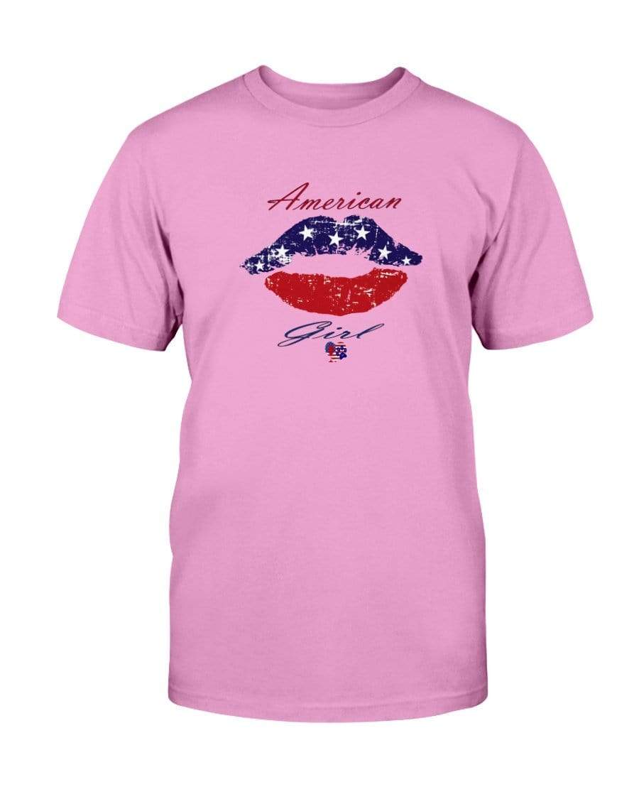 Shirts Azalea / S Winey Bitches Co "American Girl" Ultra Cotton T-Shirt WineyBitchesCo