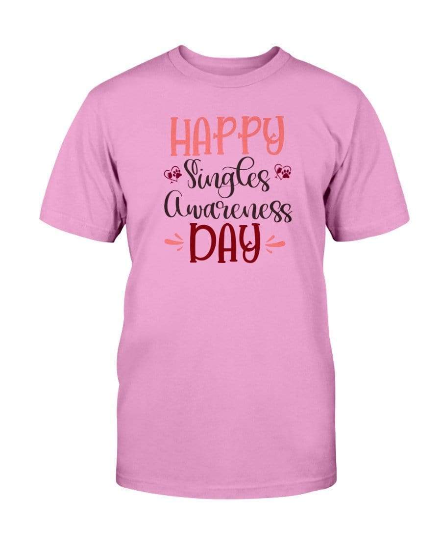 Shirts Azalea / S Winey Bitches Co "Happy Single Awareness Day" Ultra Cotton T-Shirt WineyBitchesCo