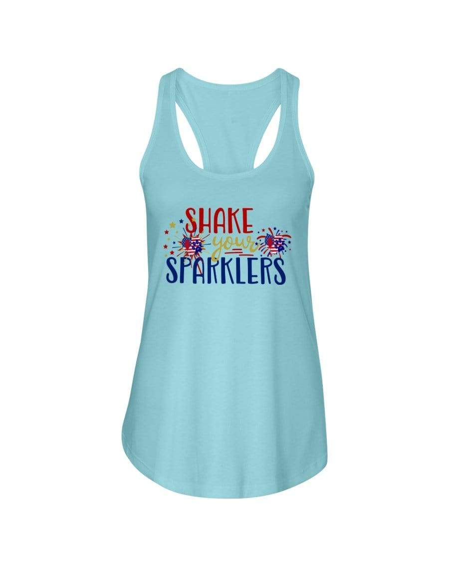 Shirts Cancun / XS Winey Bitches Co "Shake your Sparklers"  Ladies Racerback Tank WineyBitchesCo