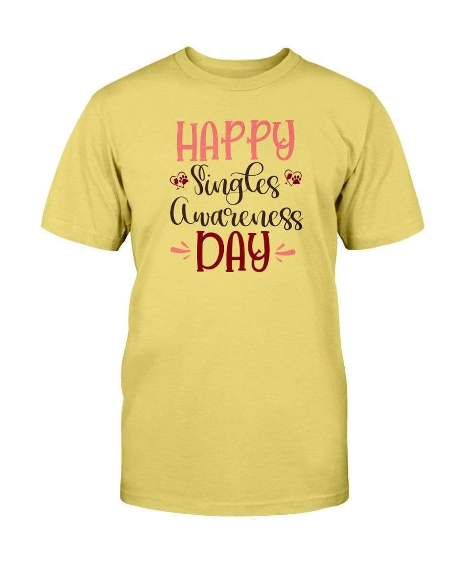 Shirts Daisy / S Winey Bitches Co "Happy Single Awareness Day" Ultra Cotton T-Shirt WineyBitchesCo