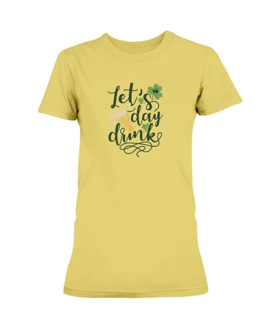 Shirts Daisy / S Winey Bitches Co "Let's Day Drink" Ladies Missy T-Shirt WineyBitchesCo