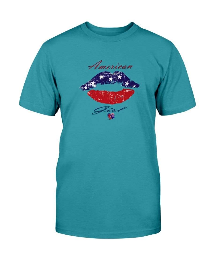 Shirts Galapagos Blue / S Winey Bitches Co "American Girl" Ultra Cotton T-Shirt WineyBitchesCo