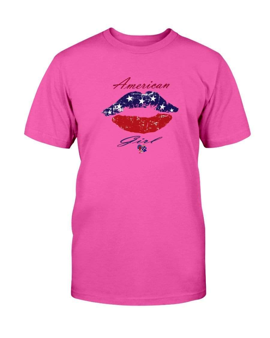 Shirts Heliconia / S Winey Bitches Co "American Girl" Ultra Cotton T-Shirt WineyBitchesCo