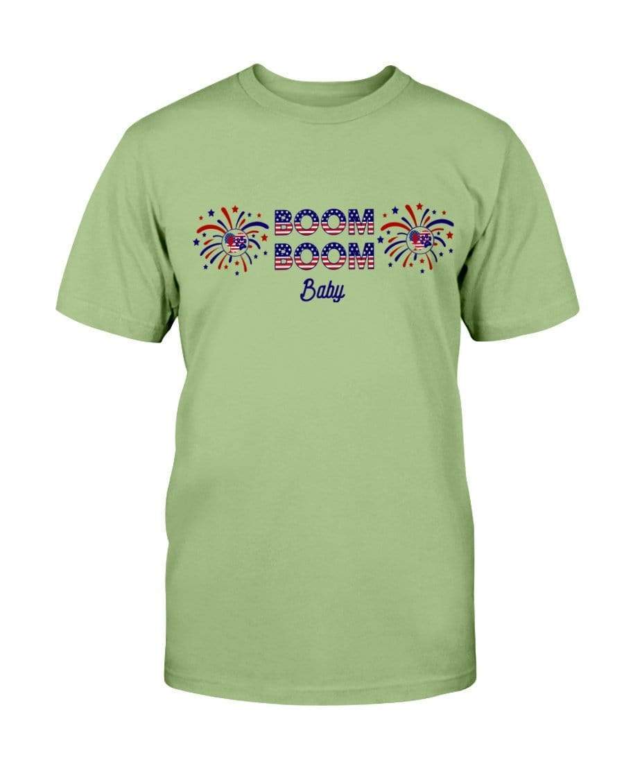 Shirts Kiwi / S Winey Bitches Co "Boom Boom Baby" Ultra Cotton T-Shirt-4th of July WineyBitchesCo