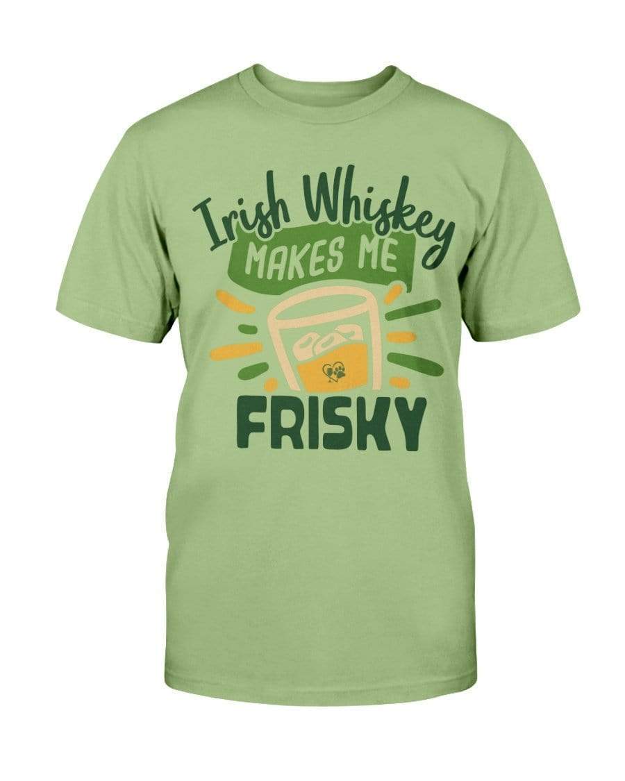 Shirts Kiwi / S Winey Bitches Co "Irish Whiskey Makes Me Frisky" Ultra Cotton T-Shirt WineyBitchesCo