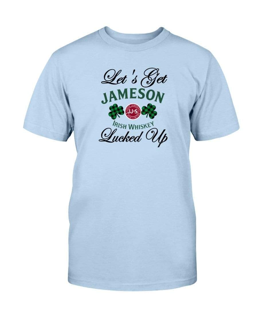 Shirts Light Blue / S Winey Bitches Co "Let's Get Lucked Up" Jameson Ultra Cotton T-Shirt WineyBitchesCo