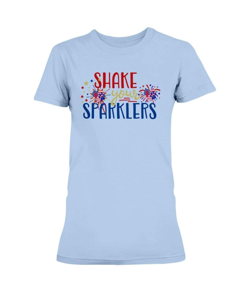 Shirts Light Blue / XS Winey Bitches Co "Shake your Sparklers" Ultra Ladies T-Shirt WineyBitchesCo