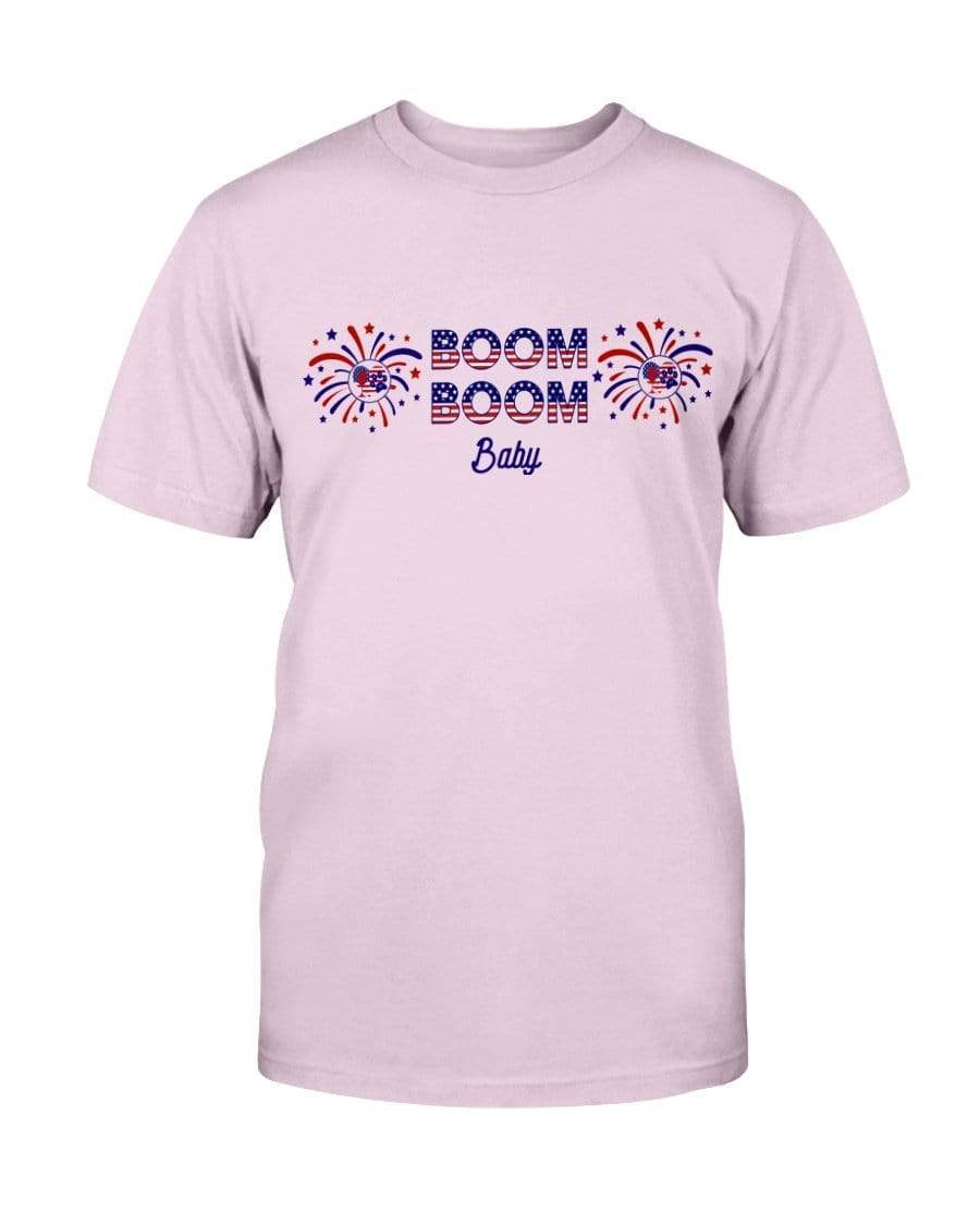 Shirts Light Pink / S Winey Bitches Co "Boom Boom Baby" Ultra Cotton T-Shirt-4th of July WineyBitchesCo