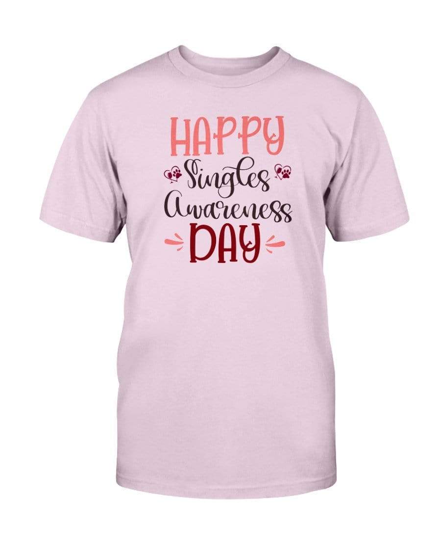 Shirts Light Pink / S Winey Bitches Co "Happy Single Awareness Day" Ultra Cotton T-Shirt WineyBitchesCo