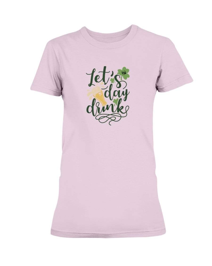 Shirts Light Pink / S Winey Bitches Co "Let's Day Drink" Ladies Missy T-Shirt WineyBitchesCo