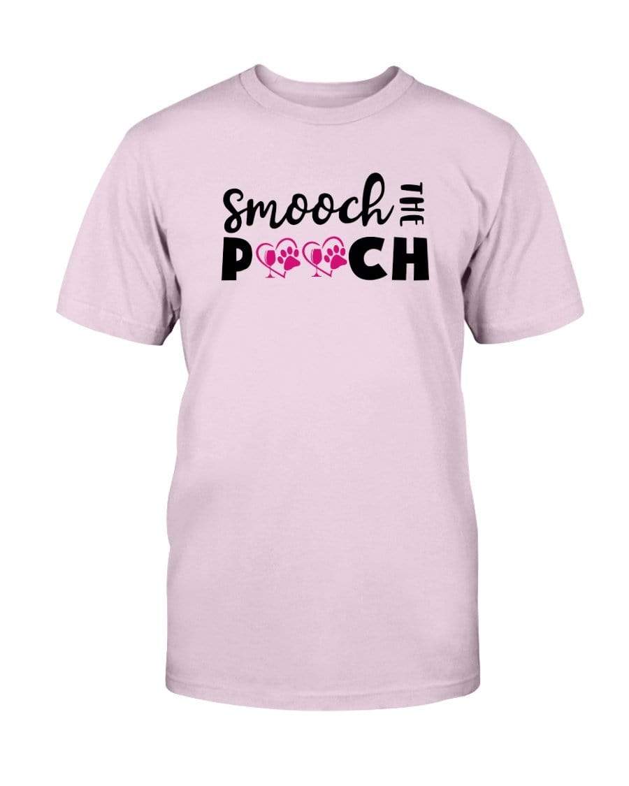 Shirts Light Pink / S Winey Bitches Co "Smooch The Pooch" Ultra Cotton T-Shirt WineyBitchesCo