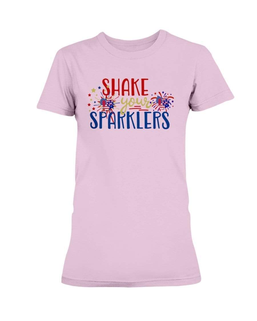 Shirts Light Pink / XS Winey Bitches Co "Shake your Sparklers" Ultra Ladies T-Shirt WineyBitchesCo