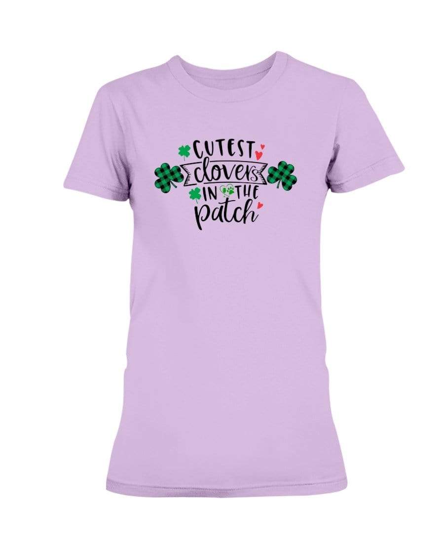Shirts Lilac / S Winey Bitches Co "Cutest Clovers in the Patch" Ladies Missy T-Shirt WineyBitchesCo