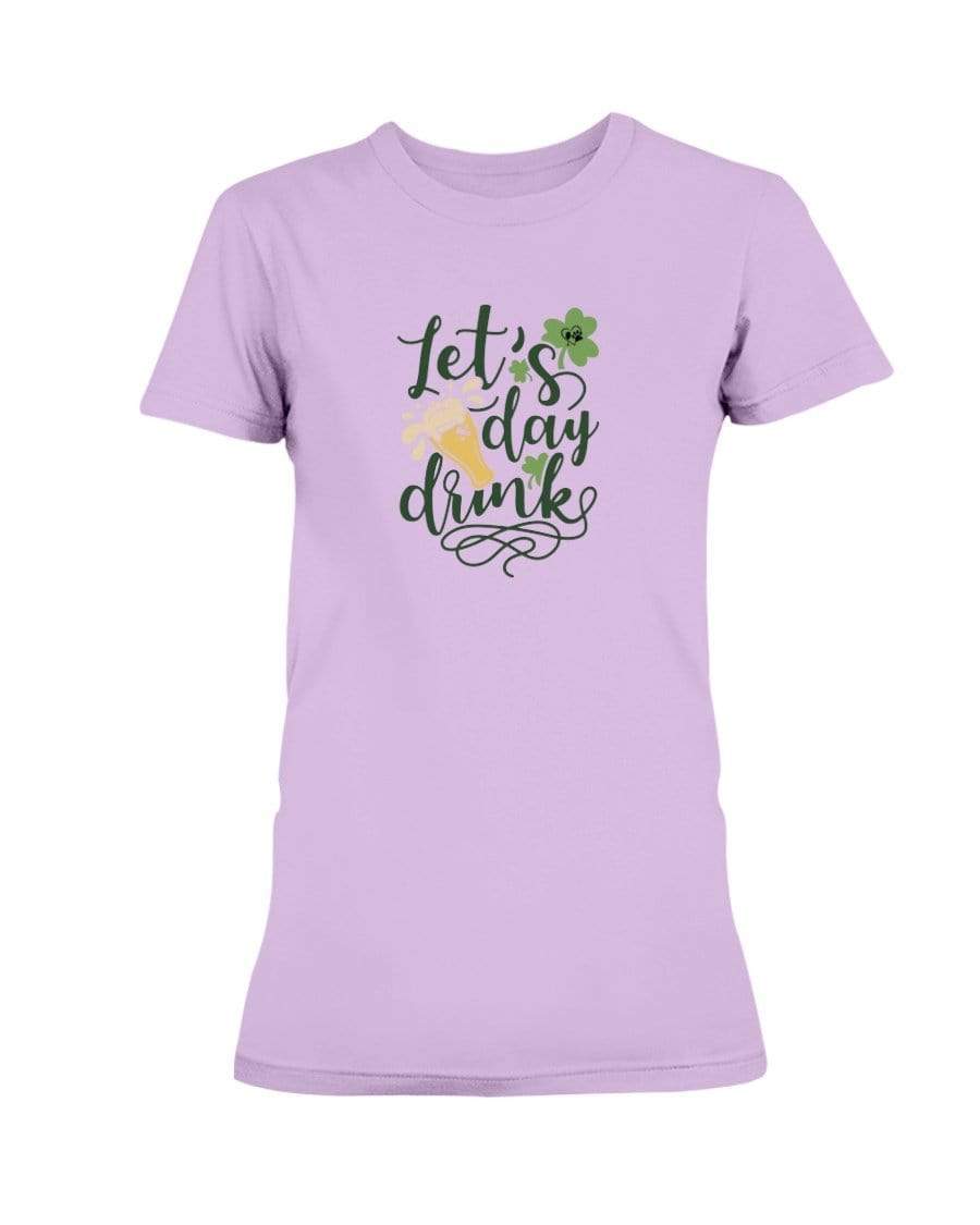 Shirts Lilac / S Winey Bitches Co "Let's Day Drink" Ladies Missy T-Shirt WineyBitchesCo