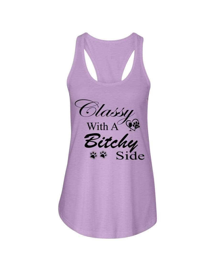 Shirts Lilac / XS Winey Bitches Co Ladies Racerback Tank WineyBitchesCo