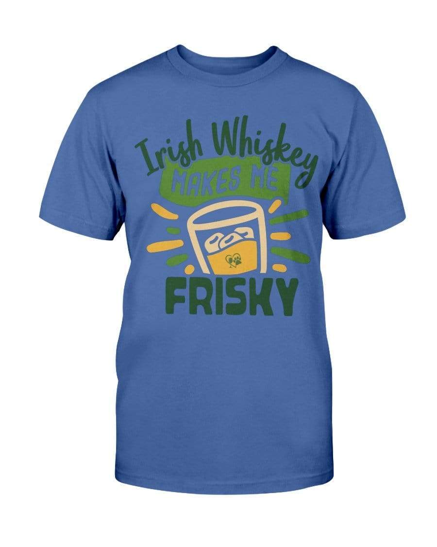 Shirts Metro Blue / S Winey Bitches Co "Irish Whiskey Makes Me Frisky" Ultra Cotton T-Shirt WineyBitchesCo