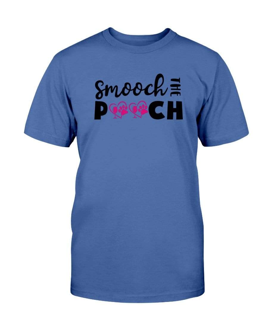 Shirts Metro Blue / S Winey Bitches Co "Smooch The Pooch" Ultra Cotton T-Shirt WineyBitchesCo