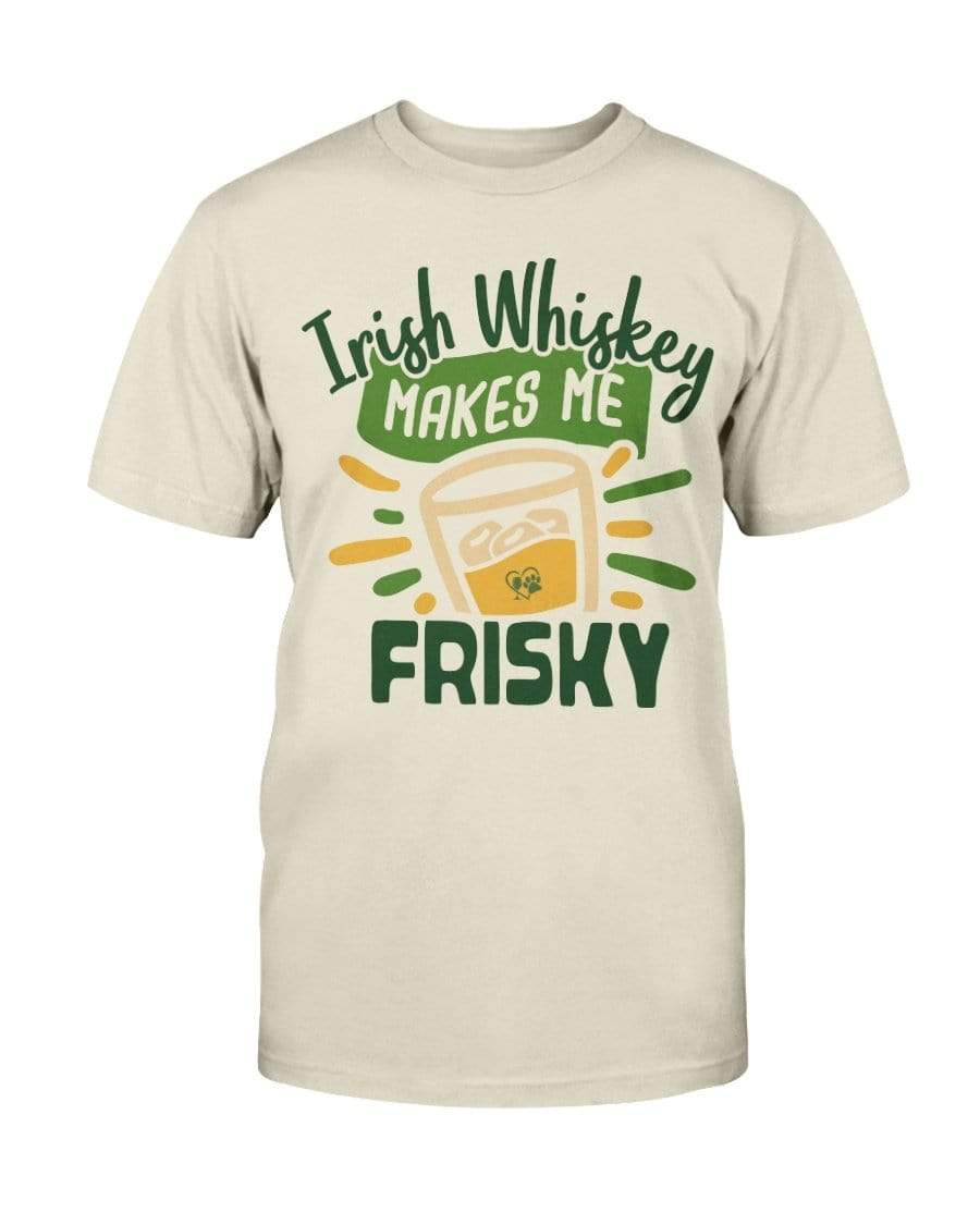 Shirts Natural / S Winey Bitches Co "Irish Whiskey Makes Me Frisky" Ultra Cotton T-Shirt WineyBitchesCo