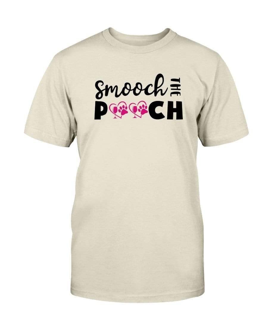 Shirts Natural / S Winey Bitches Co "Smooch The Pooch" Ultra Cotton T-Shirt WineyBitchesCo