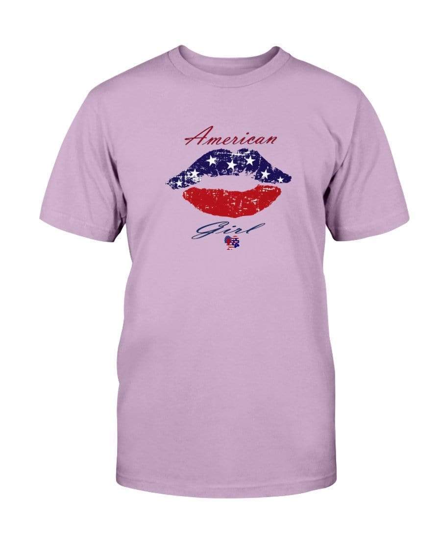 Shirts Orchid / S Winey Bitches Co "American Girl" Ultra Cotton T-Shirt WineyBitchesCo
