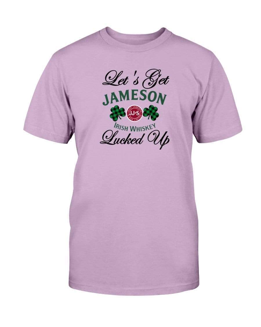 Shirts Orchid / S Winey Bitches Co "Let's Get Lucked Up" Jameson Ultra Cotton T-Shirt WineyBitchesCo
