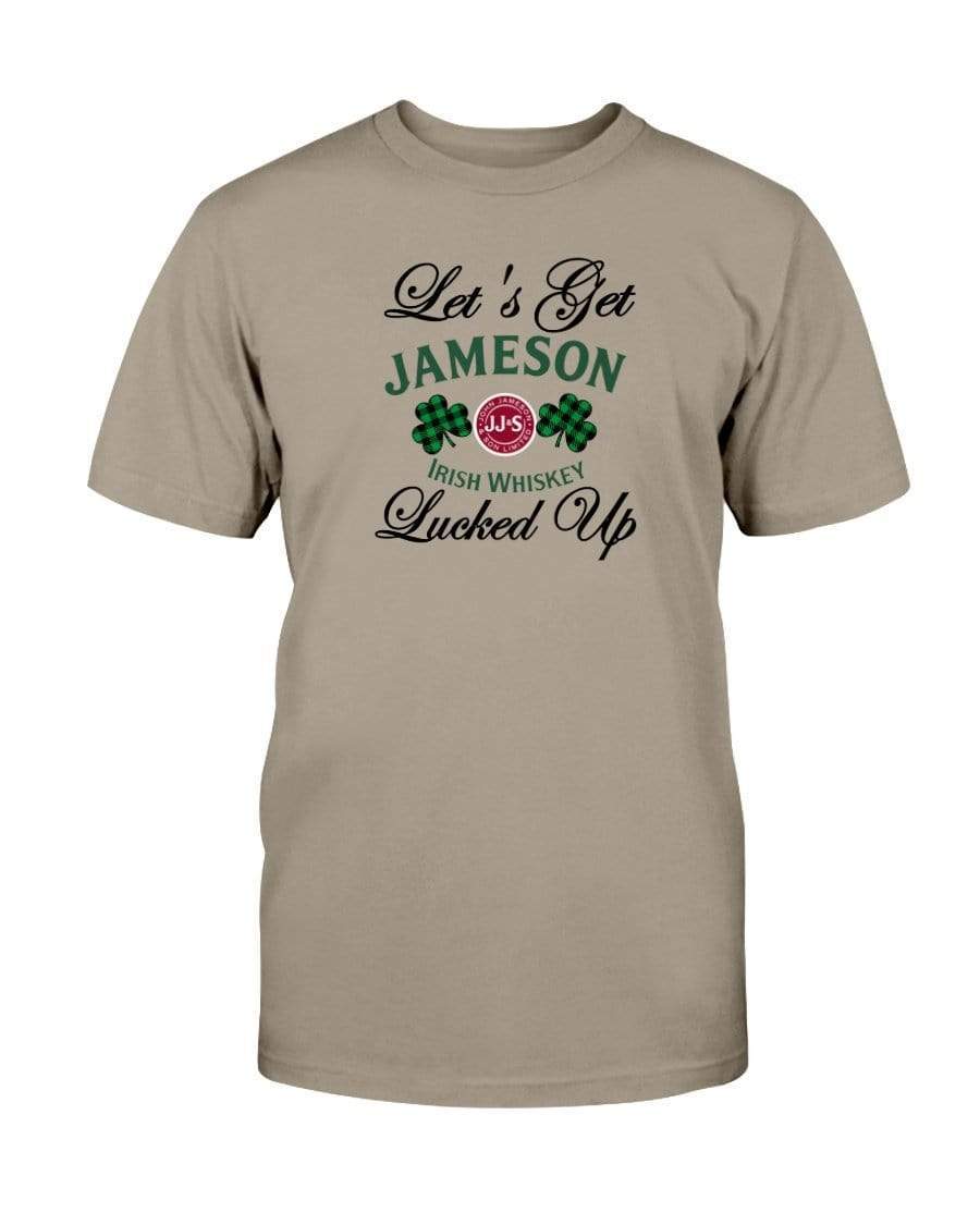Shirts Prairie Dust / S Winey Bitches Co "Let's Get Lucked Up" Jameson Ultra Cotton T-Shirt WineyBitchesCo