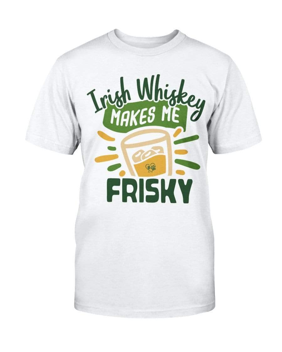 Shirts Prepared For Dye / S Winey Bitches Co "Irish Whiskey Makes Me Frisky" Ultra Cotton T-Shirt WineyBitchesCo