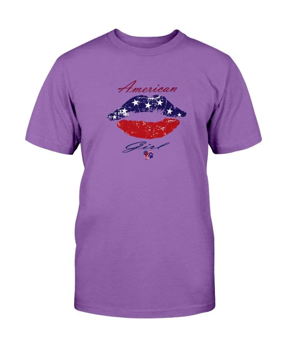 Shirts Purple / S Winey Bitches Co "American Girl" Ultra Cotton T-Shirt WineyBitchesCo