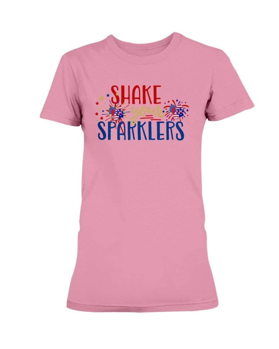 Shirts Safety Pink / XS Winey Bitches Co "Shake your Sparklers" Ultra Ladies T-Shirt WineyBitchesCo