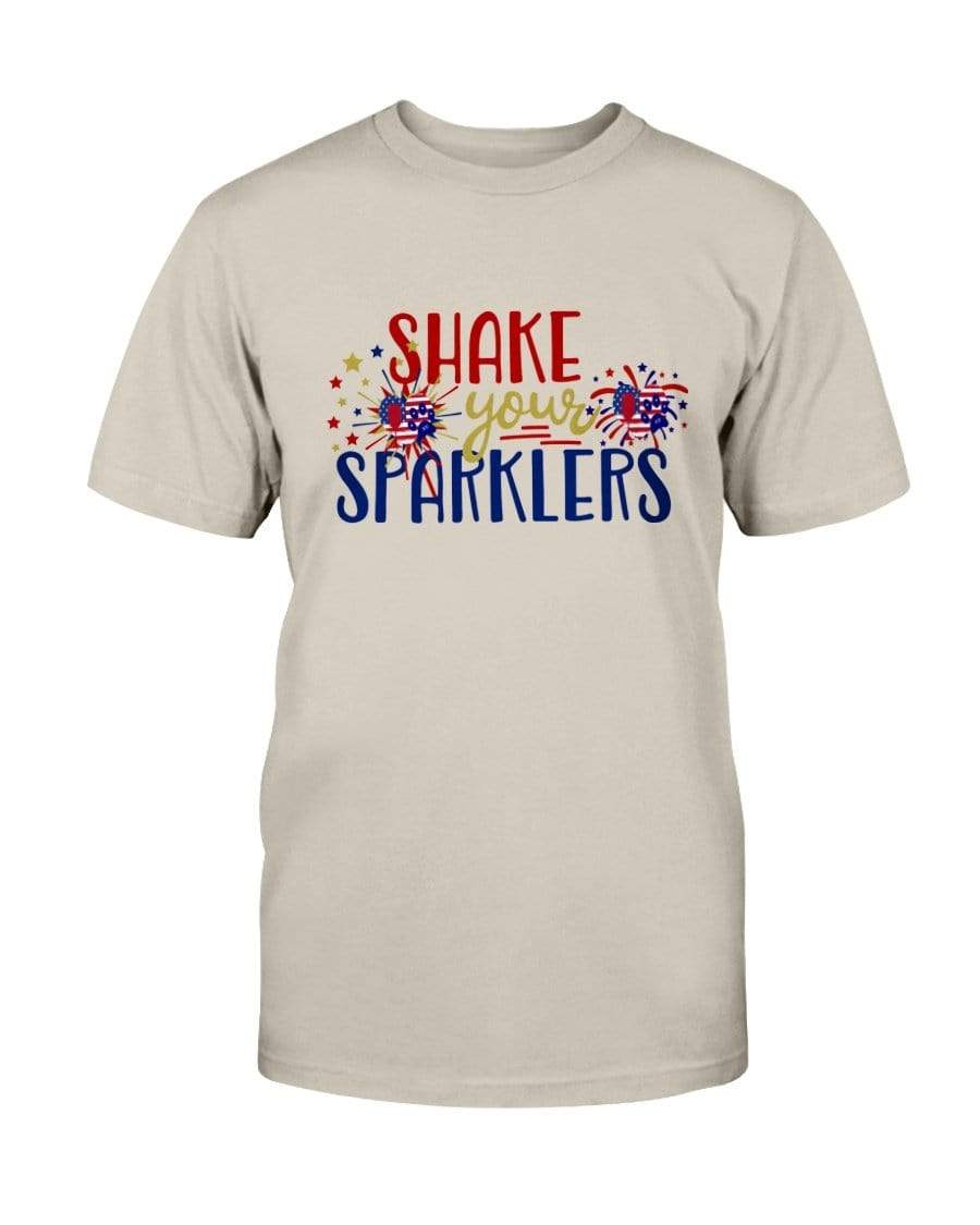 Shirts Sand / S Winey Bitches Co "Shake your Sparklers" Ultra Cotton T-Shirt WineyBitchesCo