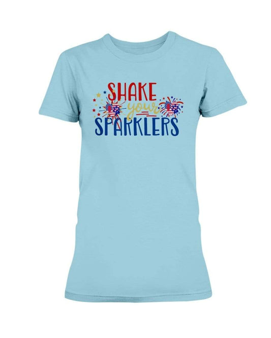 Shirts Sky / XS Winey Bitches Co "Shake your Sparklers" Ultra Ladies T-Shirt WineyBitchesCo