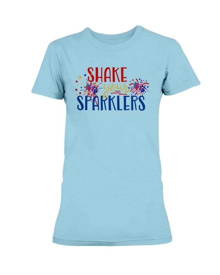 Shirts Sky / XS Winey Bitches Co "Shake your Sparklers" Ultra Ladies T-Shirt WineyBitchesCo