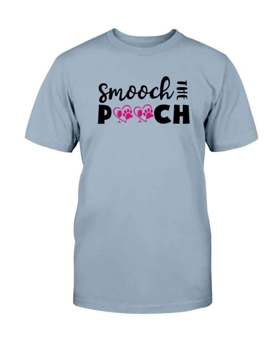Shirts Stone Blue / S Winey Bitches Co "Smooch The Pooch" Ultra Cotton T-Shirt WineyBitchesCo