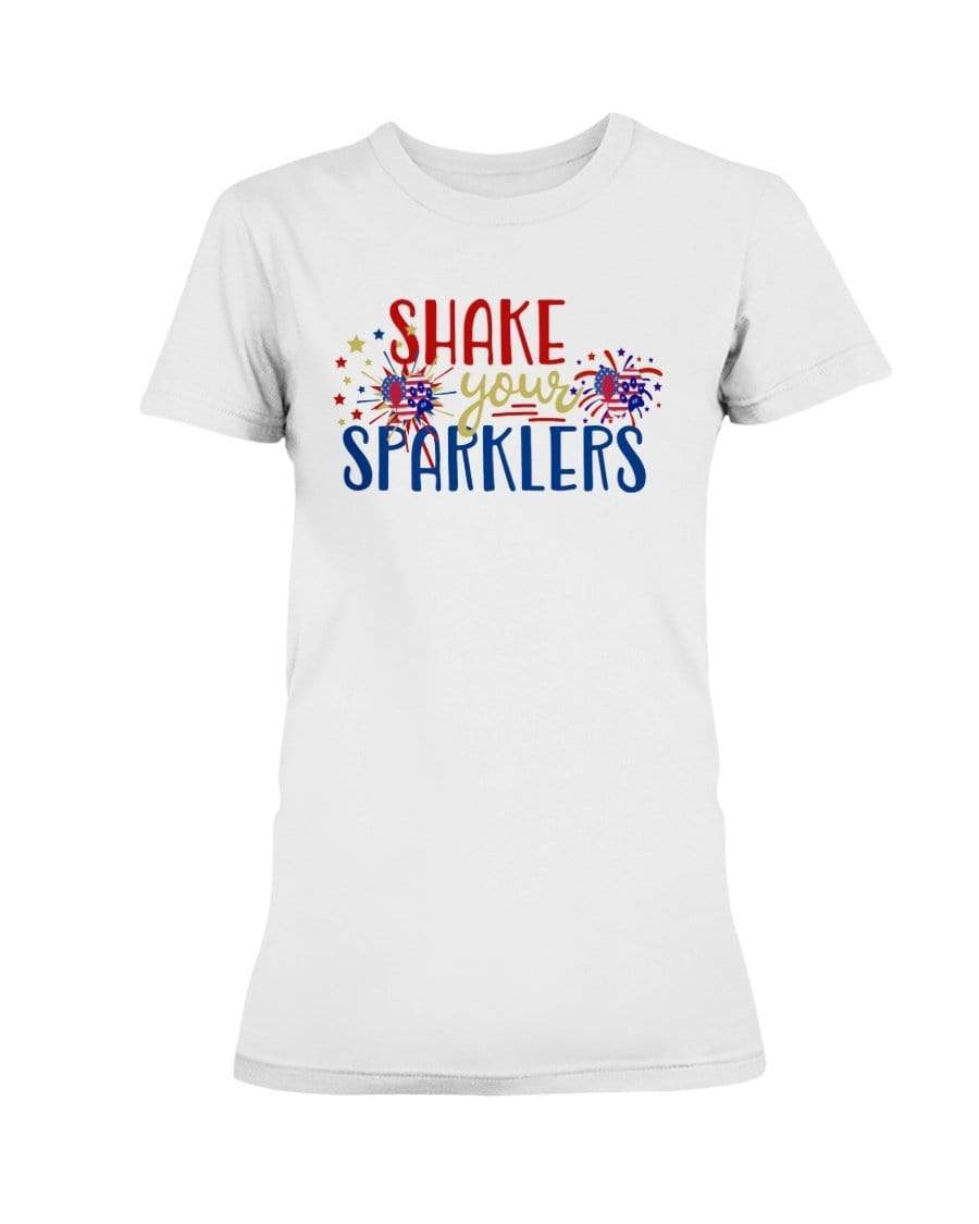 Shirts White / XS Winey Bitches Co "Shake your Sparklers" Ultra Ladies T-Shirt WineyBitchesCo