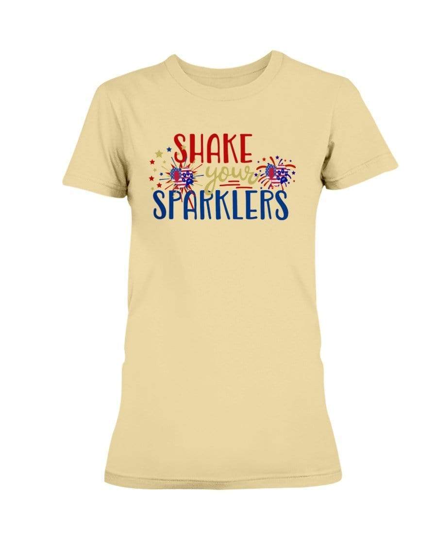 Shirts Yellow Haze / XS Winey Bitches Co "Shake your Sparklers" Ultra Ladies T-Shirt WineyBitchesCo