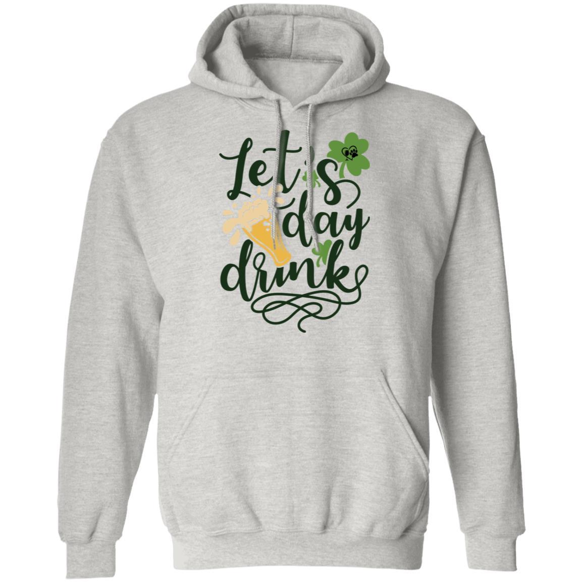 Sweatshirts Ash / S Winey Bitches Co  "Let's Day Drink" Pullover Hoodie 8 oz. WineyBitchesCo