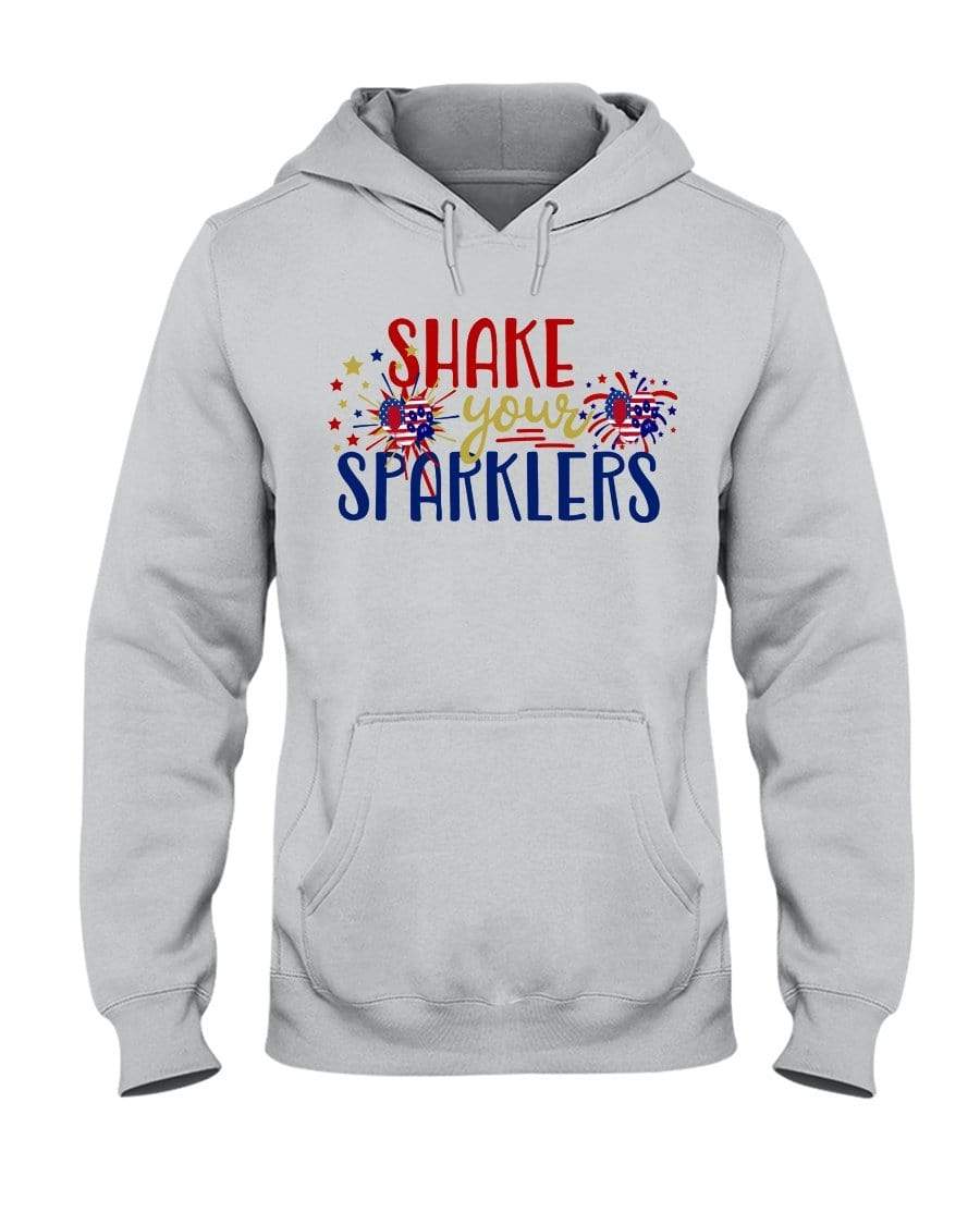 Sweatshirts Ash / S Winey Bitches Co "Shake your Sparklers" 50/50 Hoodie WineyBitchesCo