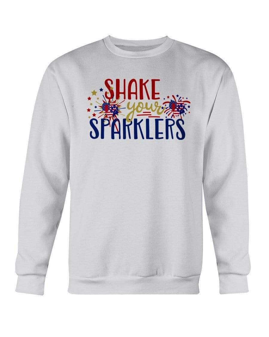 Sweatshirts Ash / S Winey Bitches Co "Shake your Sparklers" Sweatshirt - Crew WineyBitchesCo