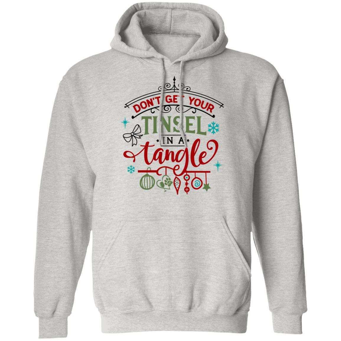 Sweatshirts Ash / S WineyBitches.Co 'Don't Get Your Tinsel In A Tangle" Pullover Hoodie 8 oz. WineyBitchesCo