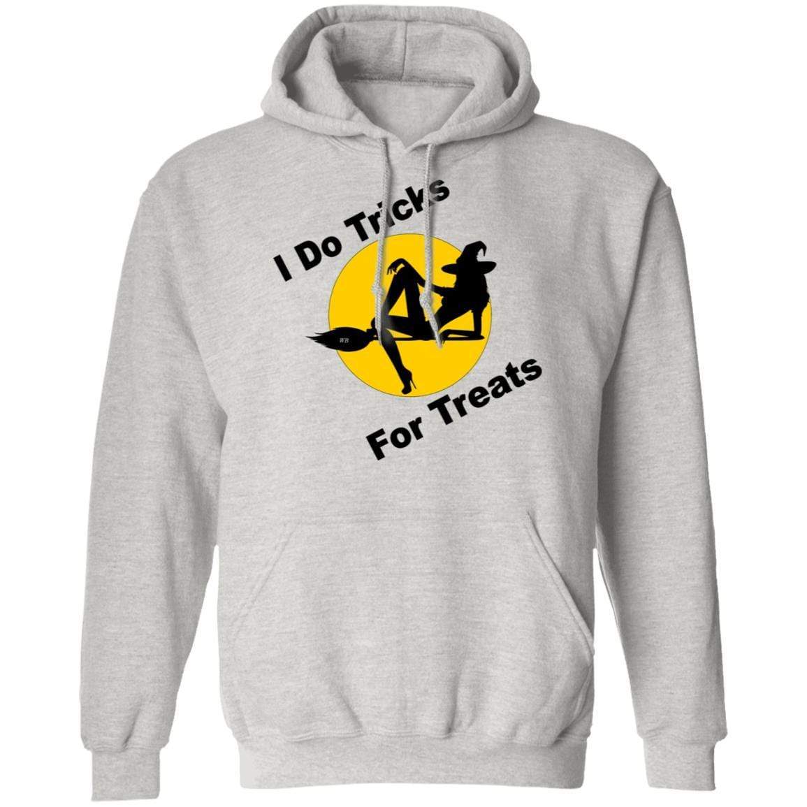 Sweatshirts Ash / S WineyBitches.Co "I Do Tricks For Treats" Pullover Hoodie 8 oz. WineyBitchesCo