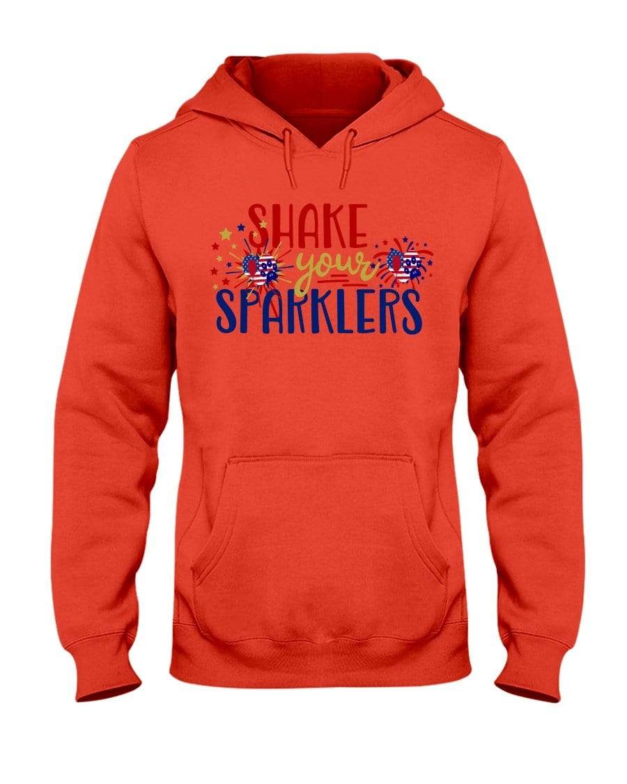 Sweatshirts Burnt Orange / S Winey Bitches Co "Shake your Sparklers" 50/50 Hoodie WineyBitchesCo